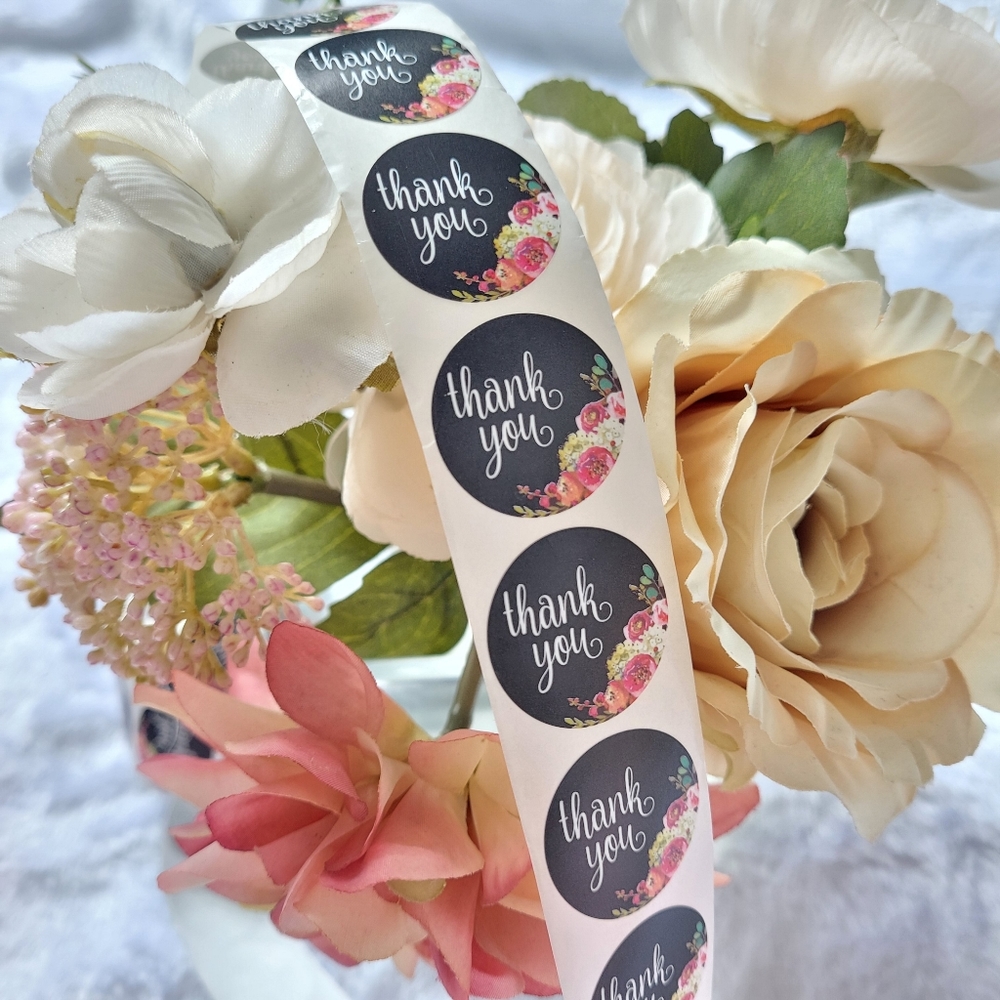 Brand New  500pcs Thank You Stickers